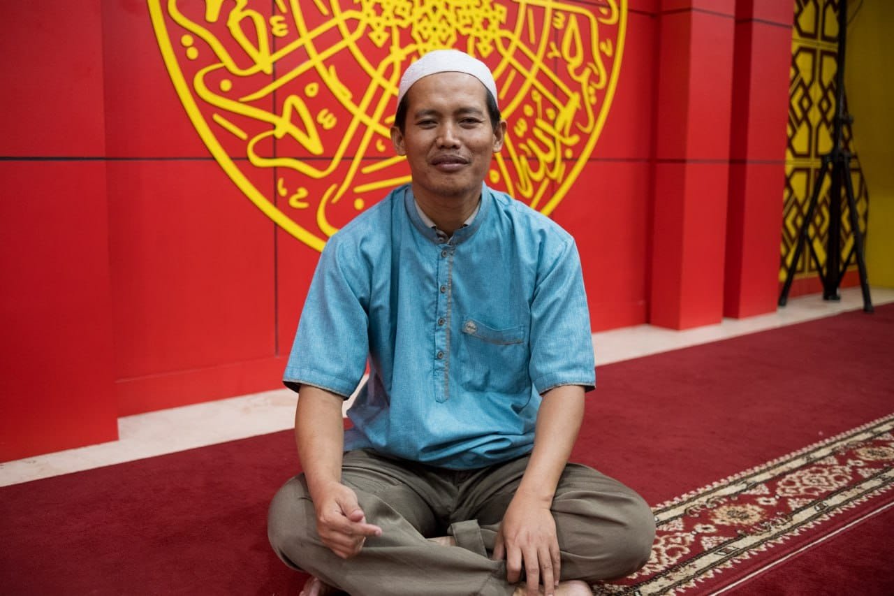 Ketua DKM Masjid Lautze 2 Rahmat Nugraha